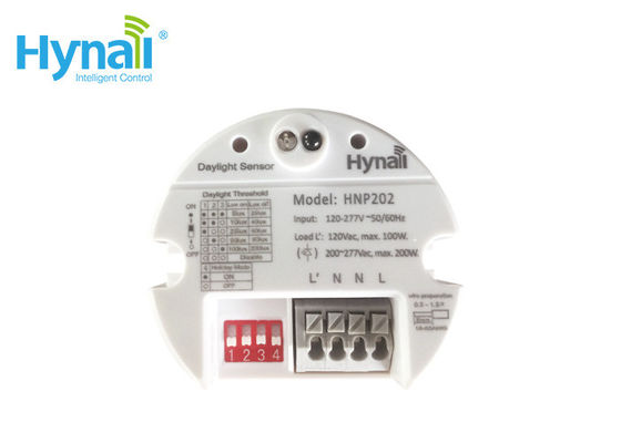 Input On and Off 120-277VAC IP20 Bộ cảm biến ánh sáng ban ngày