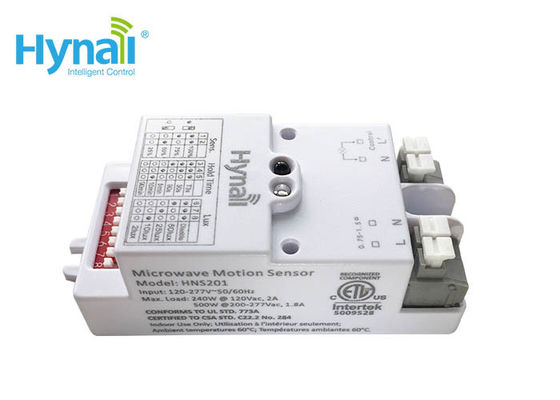 240VAC HNS201 High Frequency Motion Sensor DIP ON và Lux Off