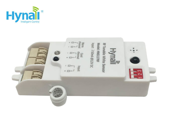 Bộ cảm biến sóng vi sóng không dây 12V có thể điều chỉnh màu trắng IP20 CCT điều chỉnh