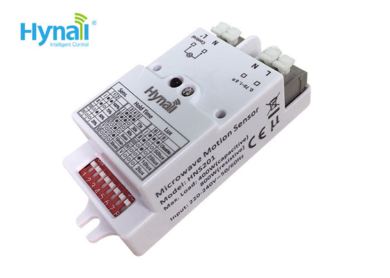 Bộ xử lý kép AC Bộ cảm biến chuyển động Bật tự động tắt và Lux tắt DIP Bật thiết lập